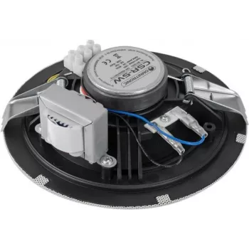 Deckenlautsprecher Omnitronic CSR-5W Weiß 5W Leistung, runder Einbaulautsprecher