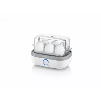Eierkocher EK 3164 (Weiß/Grau, 420 Watt, für 6 Eier)