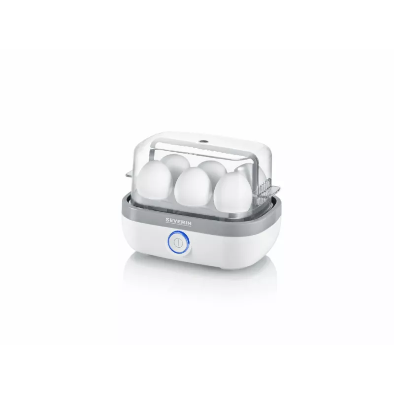 Eierkocher EK 3164 (Weiß/Grau, 420 Watt, für 6 Eier)
