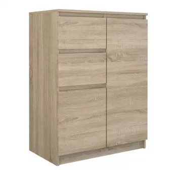 Topeshop 2D2S SONOMA Kommode