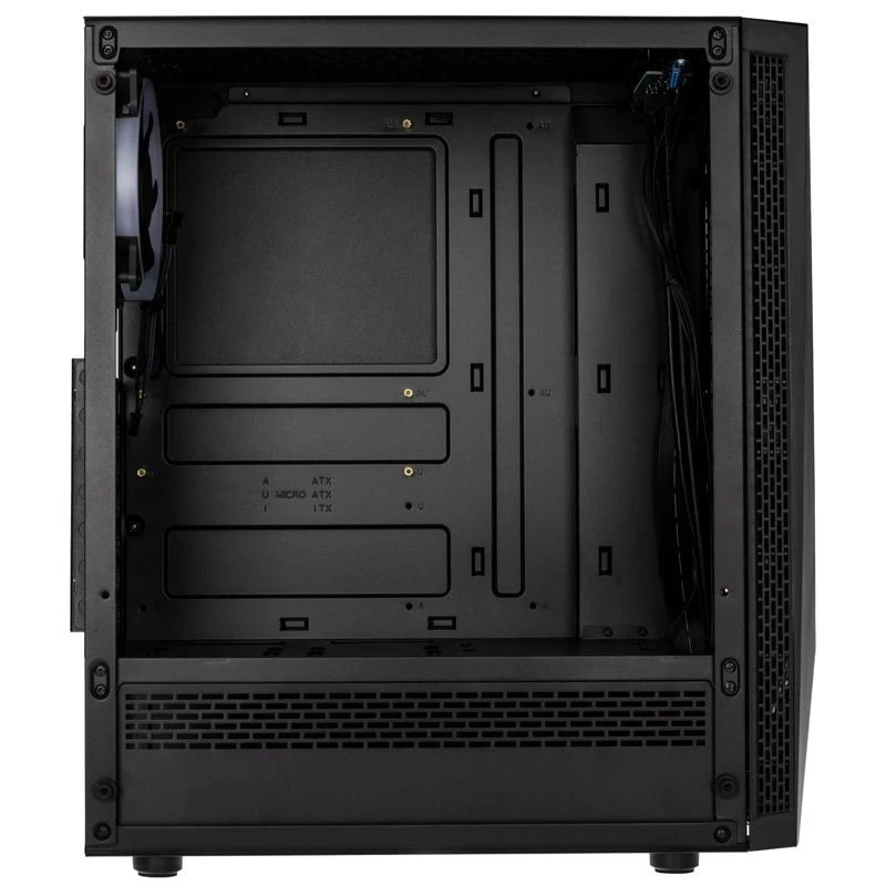Kolink VOID RGB Tower-Gehäuse Schwarz LED-Lüfter Fenster Staubfilter PC E