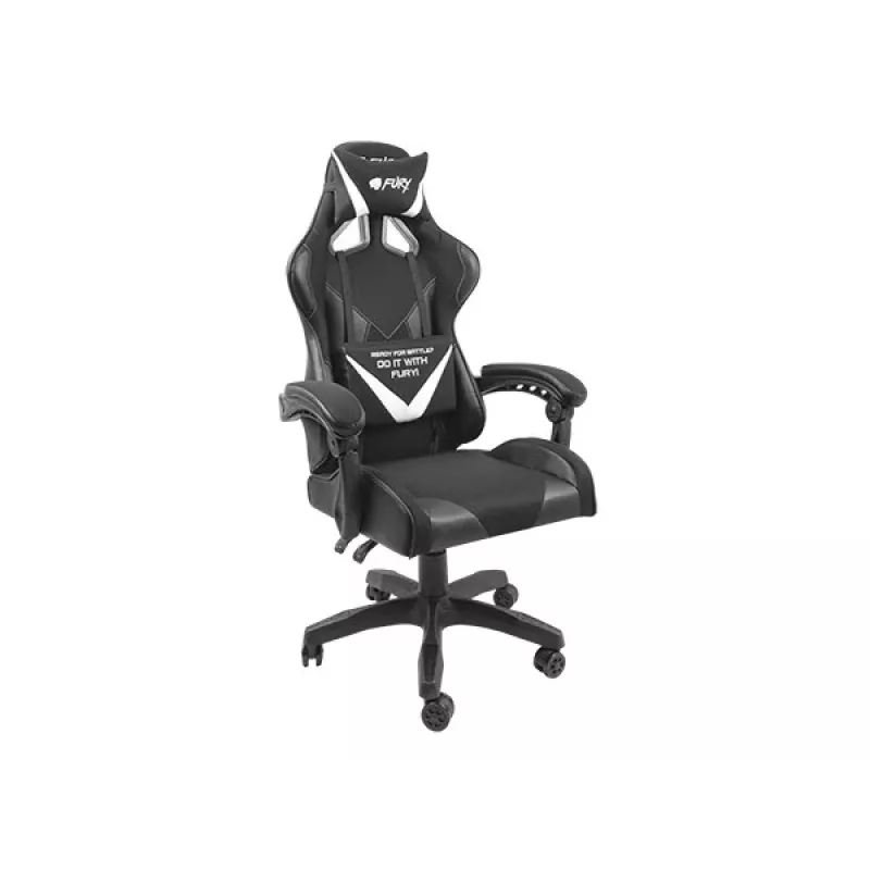FURY Avenger L Universal Gaming Chair mit gepolsterter Sitzfläche Schwarz