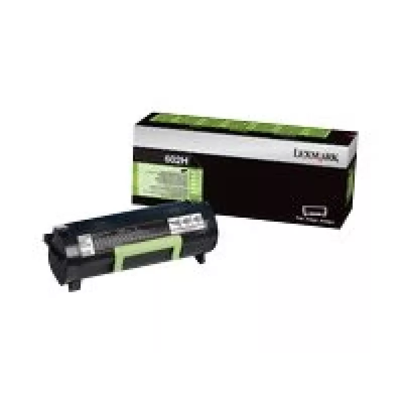 Toner-Kartusche Lexmark 60F0HA0 Schwarz für Laserdrucker, Reichweite 10.000 Seiten, 1 Stück