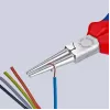 KNIPEX 30 35 160 – Nadelflachzange – 2,5 mm – 4,1 cm – Stahl – Blau/Rot – 16 cm