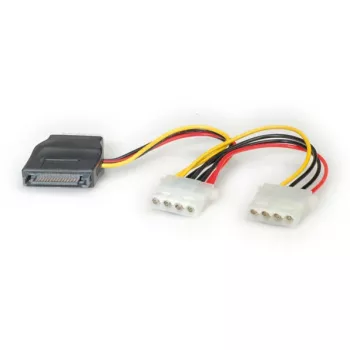 ROLINE Y-Adapterkabel - Stromsplitter - Interne Stromversorgung, 4-polig (W)