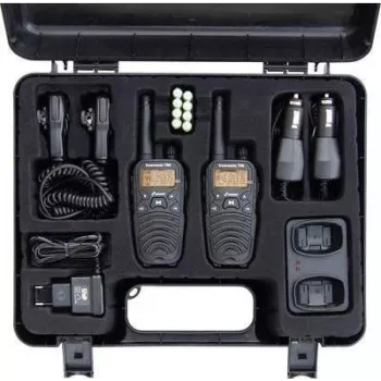 Tragbares Funkhandgerät Stabo freecomm 700 — leichtes tragbares Design