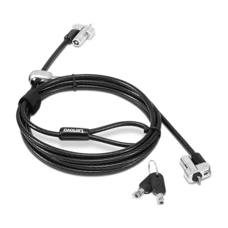 Lenovo 4XE1B81916 Kabelschloss Schwarz 1,8 m