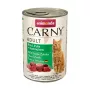 ANIMONDA Carny Adult Rind, Pute, Kaninchen - Nassfutter für Katzen - 400g