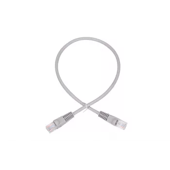 Extralink LAN Patchkabel Kat.5e RJ-45 U/UTP 0,5m Grau