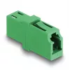 Optical Fiber Coupler LC Simplex female to LC Simplex female APC Grün DeLOCK 87984