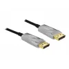 DeLOCK - DisplayPort-Kabel - DisplayPort (M) zu DisplayPort (M) - DisplayPort 1,4 - 15,0 m - Unterstützt 8K UHD (7680 x 4320) - Schwarz (85886)