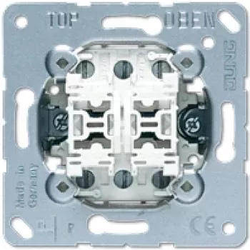 Jung Schalter & Taster Elektroschalter Aluminium (532-4U)
