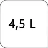 Salatschleuder EMSA Turboline 513441 - Edelstahl, 4,5 L