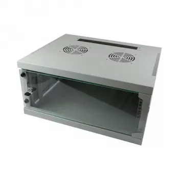 Rack-Schrank ALLNET ALL-SMQ5409GRAU 9U freistehender Rack, 50 kg Kapazität, Schlüsselschloss, grau