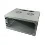Rack-Schrank ALLNET ALL-SMQ5409GRAU 9U freistehender Rack, 50 kg Kapazität, Schlüsselschloss, grau
