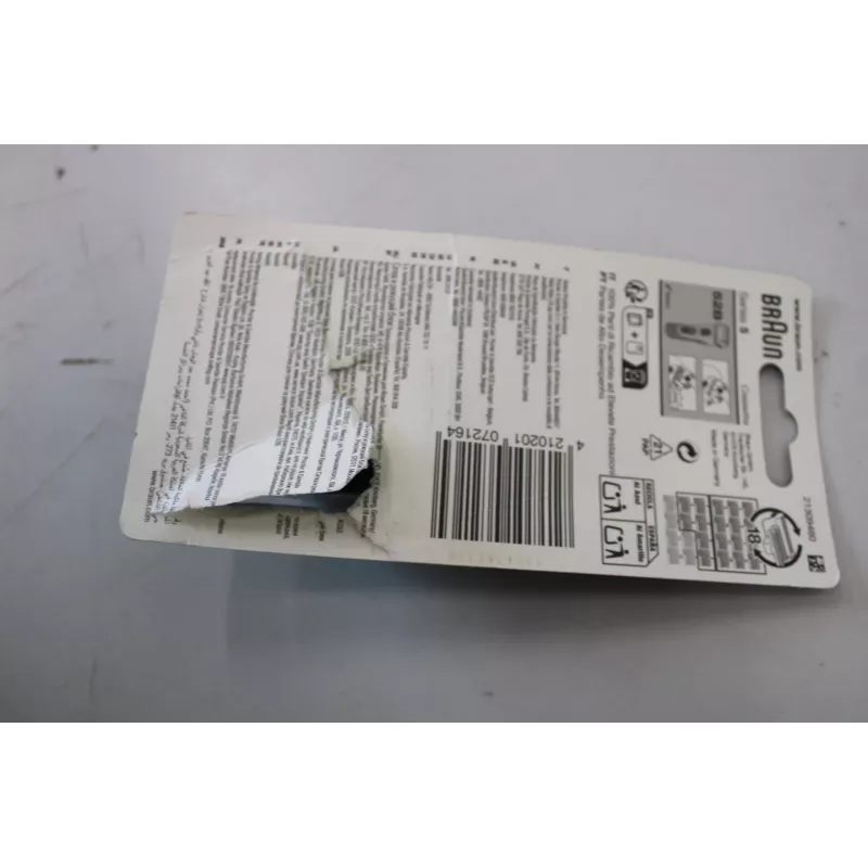 SALE OUT. braun 52B | Scherkopf-Nachfüllpack | Schwarz | BESCHÄDIGTE VERPACKUNG
