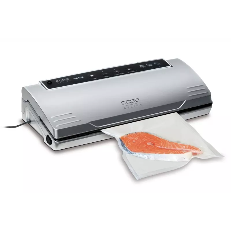 Caso | Bar Vakuumierer | VC 100 | Leistung 120 W | Temperaturregelung | Silber