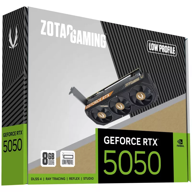 ZOTAC GeForce RTX 5050 Low Profile 8GB GDDR6 Grafikkarte