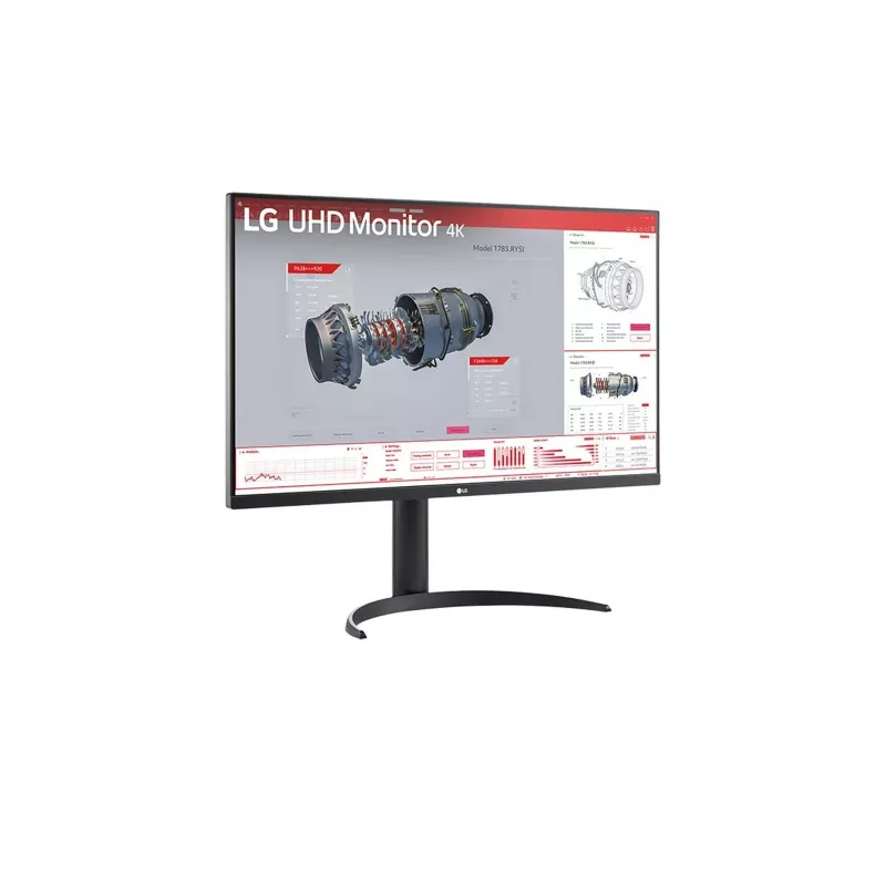 LG 32BR55UK-B | 31,5 Zoll | VA | UHD | 16:9 | 60 Hz | 4 ms | 3840 x 2160 Pixel | 250 cd/m² | HDMI-Anschlüsse Anzahl 2