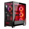 MODECOM Gehäuse VOLCANO EXPANSE T APEX ARGB MIDI Schwarz