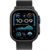 APPLE Watch Ultra 2 GPS + Cellular 49mm Black Titanium Gehäuse mit Black Titanium Milanese Loop - L