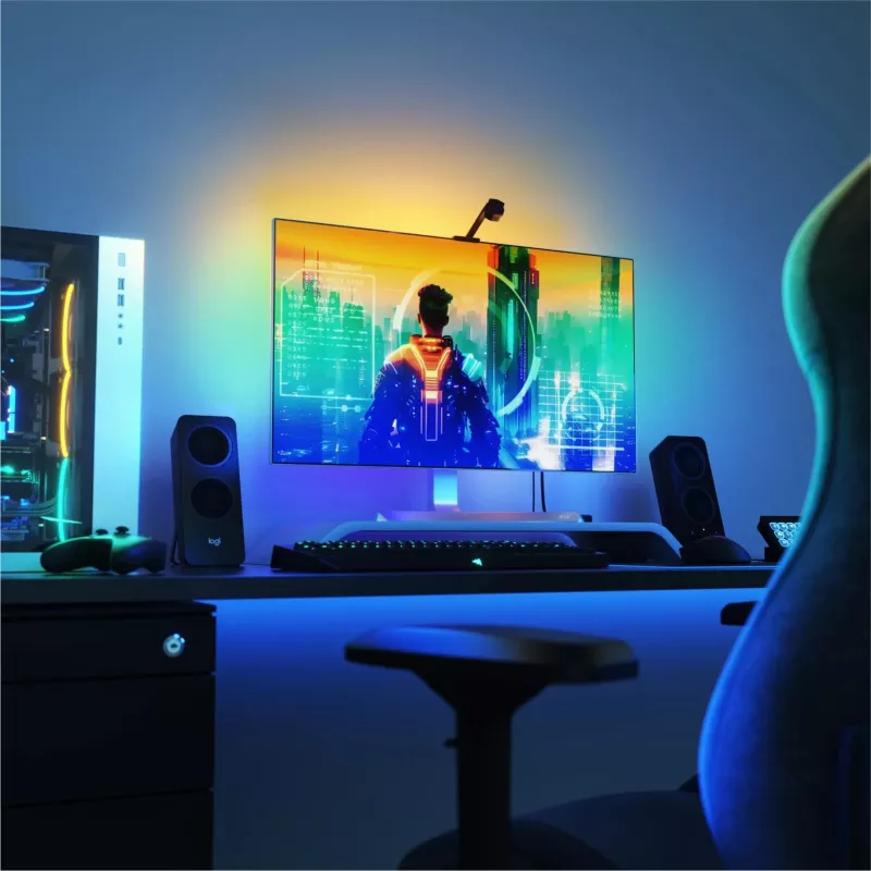 Nanoleaf NF082K02-52LS Umgebungsbeleuchtung Flachpanel Ambientebeleuchtungs-Kit 2,16 m (85)