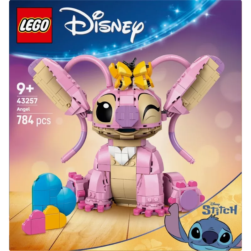 LEGO Disney Sammel-Minimodell Andzia Angel 43257 — 784 Teile, 250 mm Höhe, für Kinder ab 9 Jahren