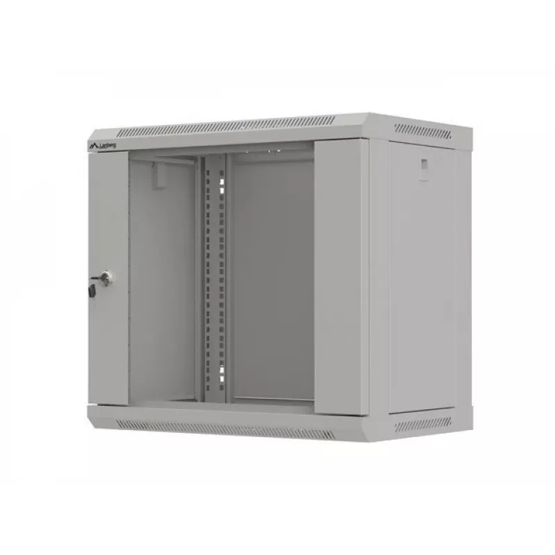 Lanberg WF03-5309-10S Rack-Schrank 9U Wandmontage-Rack Schwarz