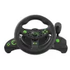 Esperanza EGW102 Gaming Controller Lenkrad PC, PlayStation 3 Digital USB Schwarz, Grün