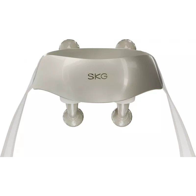 SKG H7 Ultra – Graue Massageköpfe, Kombi-Massage, Kompressionsmassage, Knetmassage, Vibrationsmassage, Nacken, Schultern, Grau, Kunststoff, Tasten, Batterie