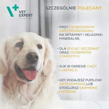 Multivitaminkapseln VETEXPERT 30 Stück für Hunde und Katzen – Vitalität, Gelenkunterstützung, konservierungsstoff- und glutenfrei