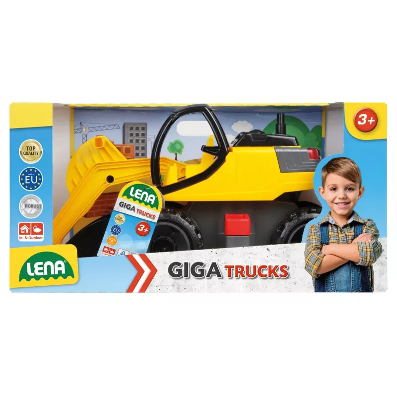 Lena Bagger 63 cm einzeln im braunen Karton