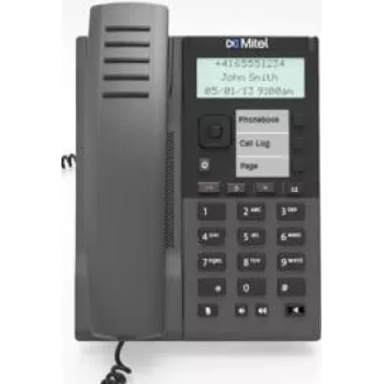 IP-Telefon MITEL MiVoice 6905 VoIP mit Anruferkennung, Desktop-SIP-Telefon, grundlegende VoIP-Funktionen