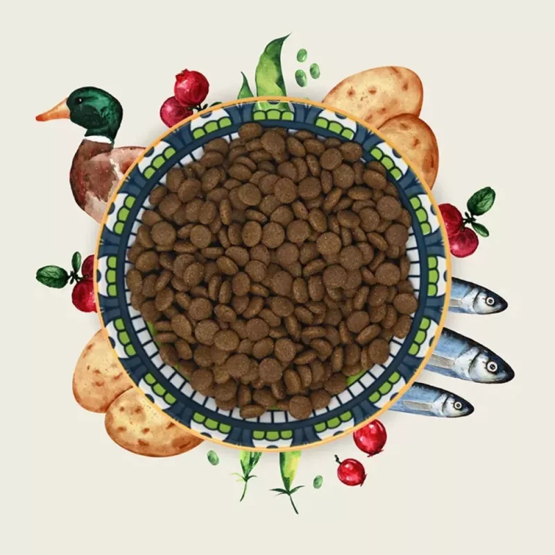 EDEN Ente & Sardine - Trockenfutter für Katzen - 1,5 kg
