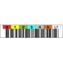 Etikettenrollen ASTAR LTO7 Barcode Label LTO7000099 — Barcode-Etiketten für LTO-7-Band