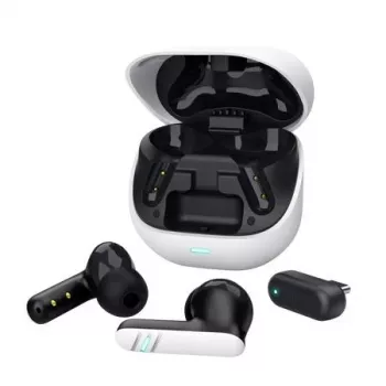 Trust GXT 409 Oxxie Kabellose Gaming-Kopfhörer - Weiß, True Wireless Stereo (TWS), 100 - 10000 Hz, Gaming, 44 g, Headset, Weiß