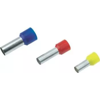 Cimco Aderendhülse 4 mm² 18 mm Teilweise isoliert Grau 18 2209 100 Stück (18 2209)