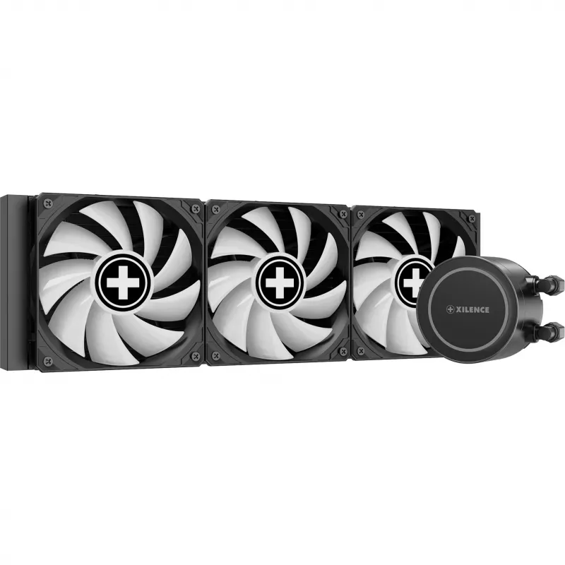 Xilence XC997 Computer-Kühlsystem Prozessor Flüssigkeitskühlsatz 12 cm Schwarz 1 Stück