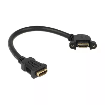 HDMI-Kabel DeLOCK 0,25 m 2xHDMI