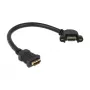 HDMI-Kabel DeLOCK 0,25 m 2xHDMI