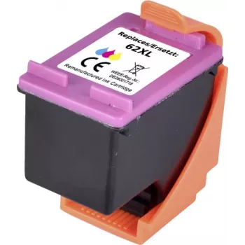 Renkforce Ink ersetzt HP 62 XL (C2P07AE) kompatibel Cyan, Magenta, Gelb RF-5679858 (RF-5679858)