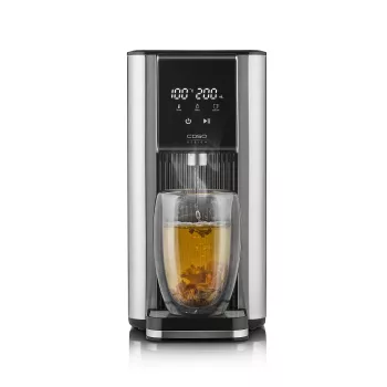 Caso Turbo Heißwasserspender | HW 620 | Wasserspender | 2600 W | 2,5 L | Kunststoff/Edelstahl | Schwarz/Edelstahl
