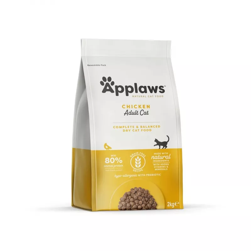 APPLAWS Huhn - Trockenfutter für Katzen - 2 kg