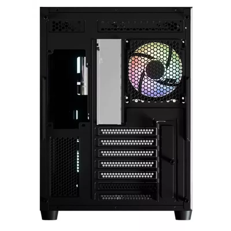 Computergehäuse LC-Power LC-8001B-ON Midi Tower Schwarz