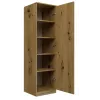 Topeshop SD-50 ARTISAN KPL bedroom wardrobe/closet 5 shelves 1 Tür(s) Eiche
