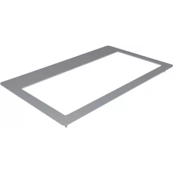 Kindermann Aluminiumrahmen CablePort flex 4fach - Rahmen für Tischanschlussfeld (7448000012)