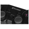 Gamepad VAKOSS GP-3925BK Schwarz kabellos RF analog/digital für PC und PlayStation 3, 12 Tasten, 2,4 GHz, Nano-Empfänger