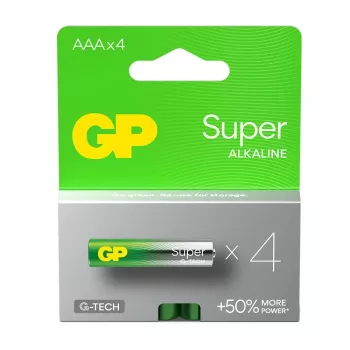 Alkaline Batteries LR03 /SSS GP Super 4er-Pack