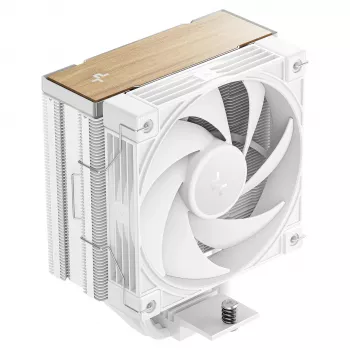 Luftkühler DeepCool AK400 G2 WH, 120-mm-Lüfter, max. Luftdruck 3,33 mmH₂O, 92×132×156 mm, weiß
