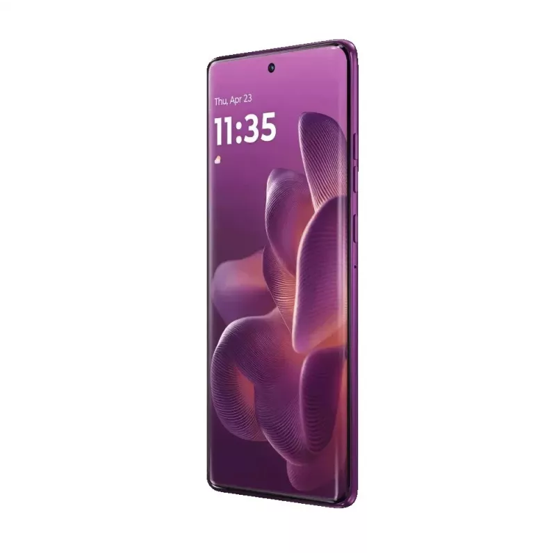 Smartphone Motorola Moto Edge 60 Pro 5G Dual-SIM, 8 GB RAM, 256 GB Speicher, Pantone Sparkling Grape